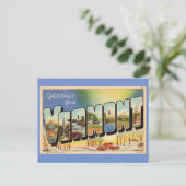 バーモント州からのご挨拶 ポストカード (スタンド正面)