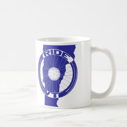 バーモント州でライド コーヒーマグカップ (右)