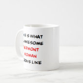 バーモント州の女性、すばらしい コーヒーマグカップ (正面左)