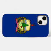 バーモント州の旗のiPhone 14 Case-Mate カバー (裏面 (横))