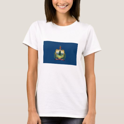 バーモント州の旗 Tシャツ (正面)