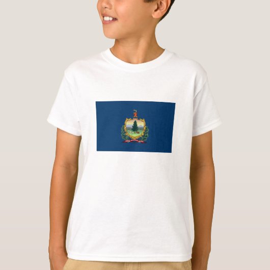 バーモント州の旗 Tシャツ (正面)