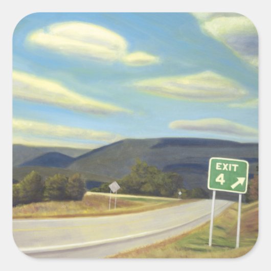 バーモント州のNoonlight スクエアシール (正面)