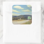 バーモント州のNoonlight スクエアシール (バッグ)