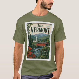 バーモント州への旅 ヴィンテージ Tシャツ