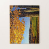 バーモント州アメリカ南ウッドストック近くのファームの名勝 ジグソーパズル (縦)