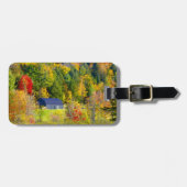 バーモント州アメリカ秋障害 ラゲッジタグ (正面横)