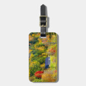 バーモント州アメリカ秋障害 ラゲッジタグ (正面縦)