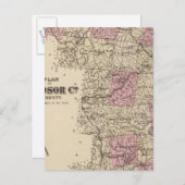 バーモント州ウィンザー郡の計画 ポストカード (正面/裏面)