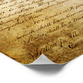 バーモント州シール ポスター (角)