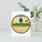 バーモント州シール ポストカード (スタンド正面)