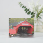 バーモント州タフツビルカバーブリッジ ポストカード (スタンド正面)