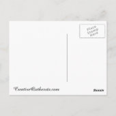 バーモント州ハウスポストカード ポストカード (裏面)