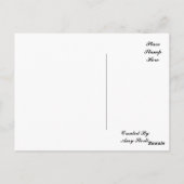 バーモント州ハウス ポストカード (裏面)