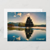 バーモント州バレーワイン湖 ポストカード (正面/裏面)