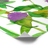 バーモント州バードエルミットスリッシュクローバー ポスター (角)