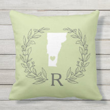 バーモント州マップリースモノグラム