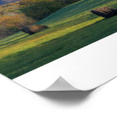 バーモント州マンシフィールド山の3つの季節 ポスター (角)