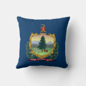 バーモント州旗 クッション (裏面)