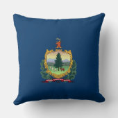 バーモント州旗 クッション (裏面)