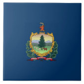 バーモント州旗 タイル (正面)