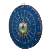 バーモント州旗 ダーツボード (正面右)