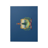 バーモント州旗 ノートパッド (回転)