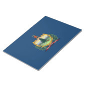 バーモント州旗 ノートパッド (アングル)