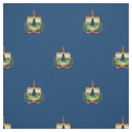 バーモント州旗 ファブリック (見本)