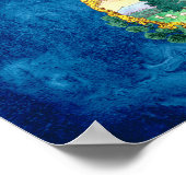 バーモント州旗 ポスター (角)