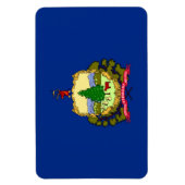 バーモント州旗 マグネット (縦)