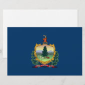 バーモント州旗 便箋 (正面/裏面)
