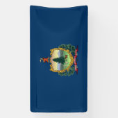 バーモント州旗 横断幕 (縦)