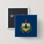 バーモント州旗 缶バッジ (正面&裏面)