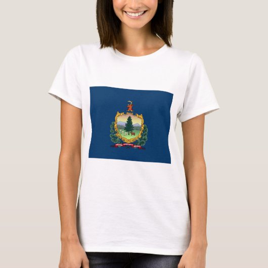 バーモント州旗 Tシャツ (正面)