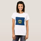 バーモント州旗 Tシャツ (正面フル)