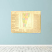 バーモント州 キャンバスプリント (インサイチュ (ウッドフロア))