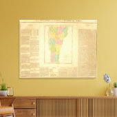 バーモント州 キャンバスプリント (インサイチュ (リビング))