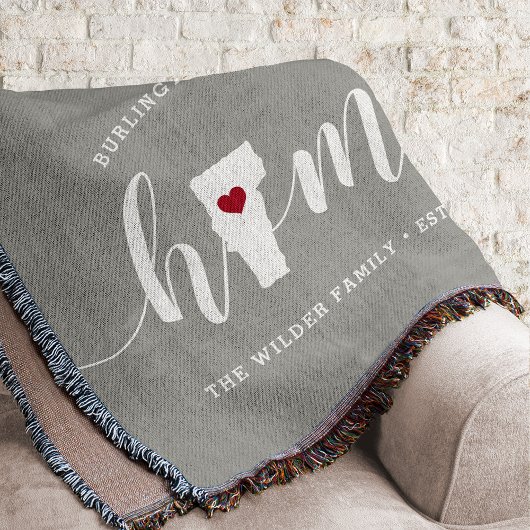 バーモント州 自宅 おしゃれ スローブランケット