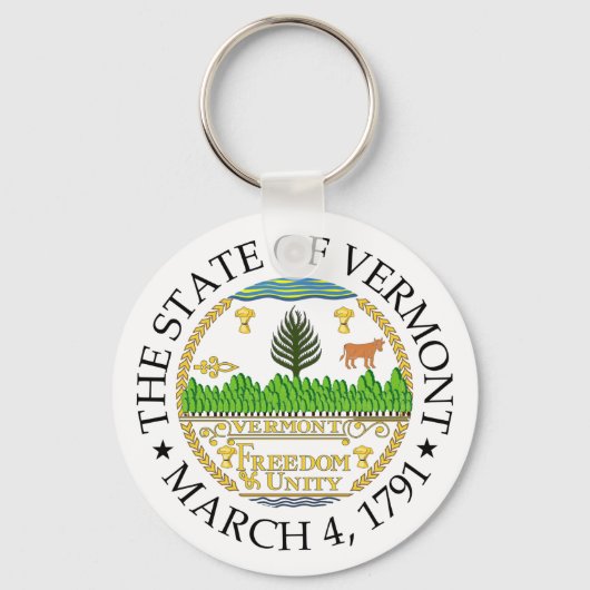 バーモント徴候 キーホルダー (正面)