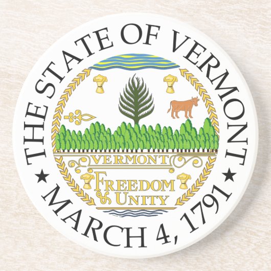 バーモント徴候 コースター (正面)