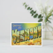 バーモント挨拶(米国州) ポストカード (スタンド正面)