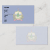 バーモント旗 名刺 (正面/裏面)