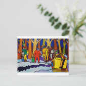 バーモント春Jバイピリエロ ポストカード (スタンド正面)