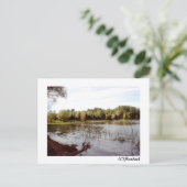 バーモント湖畔 ポストカード (スタンド正面)