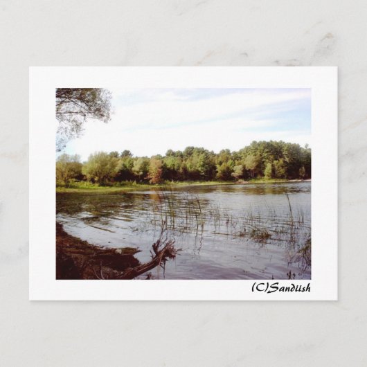 バーモント湖畔 ポストカード (正面)