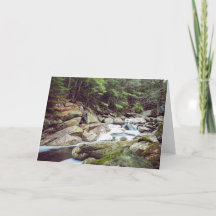 バーモント滝空白のカード