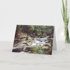 バーモント滝空白のカード カード