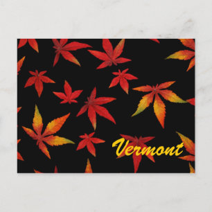 バーモント紅葉はがき ポストカード