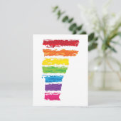 バーモント色ストローク 招待状 (スタンド正面)